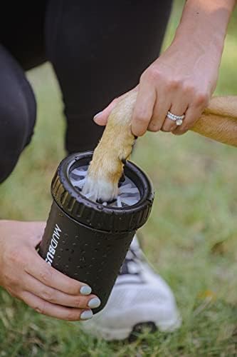 Dexas Medium Dog Paw Cleaner, Matte Black - Image 6