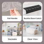 IRIS USA 2-Pack 94 Quart Storage Bins - Image 3