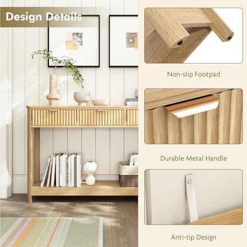 HOKYHOKY Fluted Console Table - Image 6