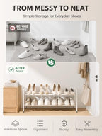 Bumusty 2 Tier Expandable Shoe Rack - Image 7