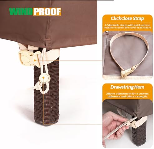 F&J Outdoors Patio Chair Covers - Image 6