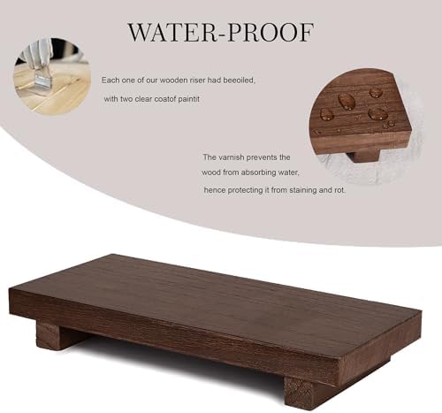 Wood Bathroom Tray Farmhouse Decor Kitchen Soap Holder - Image 3