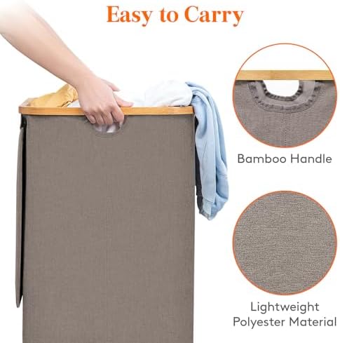 Lifewit 105L Large Laundry Basket - Image 6