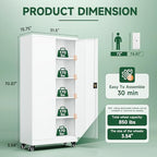 Letaya Metal Garage Storage Cabinets - Image 3