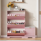 HUANLEGO Shoe Cabinet Storage for Entryway - Image 3