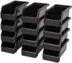 ReadySpace Small Stackable Plastic Storage Bins - Image 7