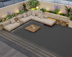 PrimeZone 108 PCS Plastic Interlocking Patio Deck Tiles Outdoor All Weather - Image 5