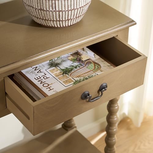 SAFAVIEH Athena 2-Drawer Wood Console Entryway Table, 35.5" CNS5702F - Image 6