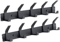 Coat Rack Wall Mounted, 5 Coat Hooks by ZGELIN