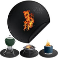 40" Fire Pit Mat for Solo Stove Bonfire, Round Fireproof Firpit Mats under Fire by Brinman