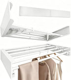 Wall Mounted Clothes Drying Rack 31.5" Wide，Foldable Wall Mount Laundry Rack by Unknown
