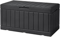 Devoko 85 Gallon Deck Box Lockable Resin Outdoor Storage Box waterproof Outdoor by DEVOKO