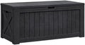 Flamaker Internal 120 Gallon Deck Box Waterproof, Large Outdoor Storage Box by Flamaker