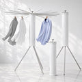 Heavy-Duty Aluminum Tripod Clothes Drying Rack, Reinforced Stable Design by BAZANADI