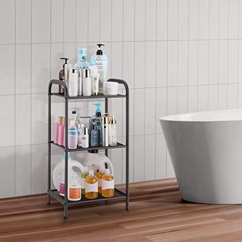 MAX Houser 3 Tier Extendable Industrial Storage Rack, Charcoal Gray - Image 6