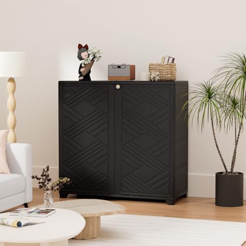 HOMSPARK Indoor/Outdoor Storage Cabinet - Image 3
