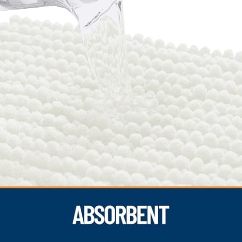 OLANLY Dog Door Mat for Muddy Paws 40x32, Extra Absorbent Chenille Mud Mat - Image 4