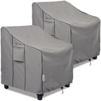 Heavy Duty Patio Chair Cover, 2 Pack by BOLTLINK