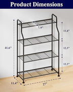 Kitsure Metal Plant Stand Indoor & Outdoor - Image 2