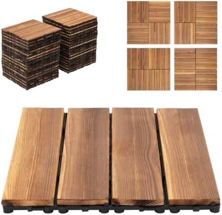 36 Pack Interlocking Deck Tiles by Unknown