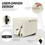 Porch Shield Generator Cover for 5000-10000W, Light Tan - Image 3