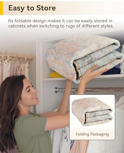 RELEANY Washable Area Rug - Image 5