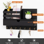 Key Holder Wall Mount, Mail Organizer - Image 3