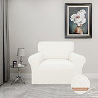 Easy-Going 100% Waterproof Chair Couch Cover, Stretch Jacquard Sofa Cover - Image 2