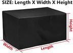 Outdoor Table Cover Rectangle 48 x 24 Inch, Patio Furniture Covers, Outdoor - Image 7
