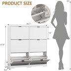 HUANLEGO Shoe Cabinet Storage for Entryway - Image 2