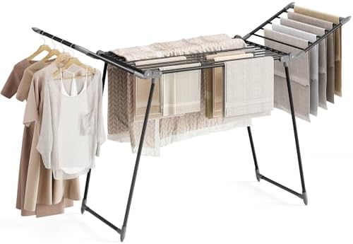 APEXCHASER Clothes Drying Rack, Large Capacity Drying Rack by APEXCHASER