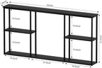 WOHOMO 63 in Entryway Table Modern Sofa Table - Image 2