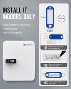 Uniclife 28-Key Steel Key Cabinet - Image 7