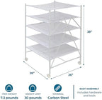 Honey-Can-Do 5-Tier Mesh Laundry Drying Rack - Image 6