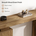 Tribesigns 63-Inch Long Console Table, Farmhouse Entryway Table Behind Couch - Image 4