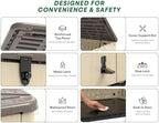 Outdoor Storage Cabinet Waterproof 31 Cu.Ft - Image 3