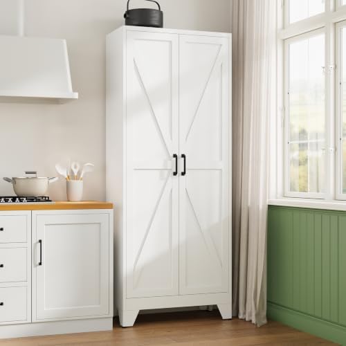 Letaya 75" H Metal Storage Cabinet - Image 2