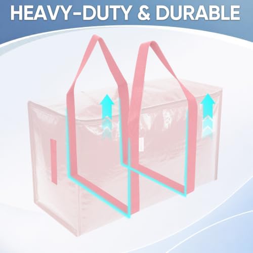 TICONN 2 Pack Extra Large Moving Bags Heavy Duty - Image 6