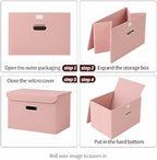 STOREONE Fabric Storage Cube Bins Foldable Organizer Container Collapsible - Image 6
