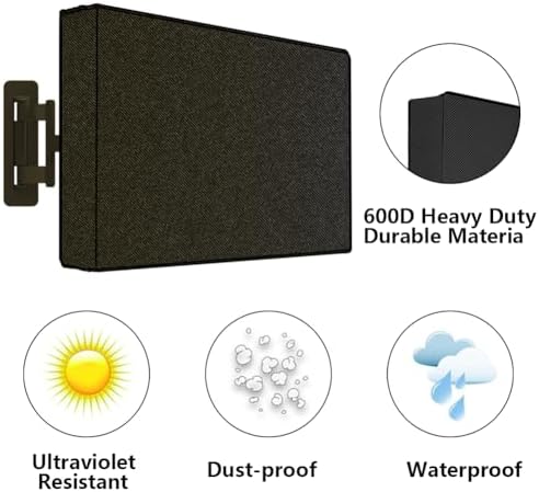 MENKOW Outdoor Waterproof TV Cover - Image 4