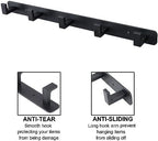 Coat Rack, Heavy Duty Stainless Steel 5 Tri Coat Hook Hanger, Wall Mounted Wall - Image 3