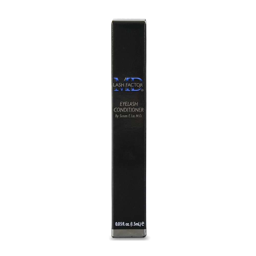 MD Lash Factor Eyelash Conditioner – 0.05 fl oz Trial Size – Lash Growth Serum with Biotin and Peptides, Ideal for First-Time Users