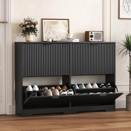 HUANLEGO Shoe Cabinet Storage for Entryway by HUANLEGO