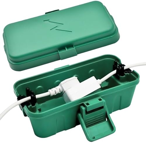 Hrensaw Small Weatherproof Electrical Connection Box, Outdoor Electrical Box by Hrensaw