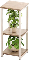 3 Tier Plant Stand Indoor Corner Tall Square Shape Plant Shelf by YIZAIJIA