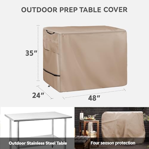 Outdoor Prep Table Cover for Outdoor Stainless Steel Table - Image 2