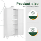 Letaya Metal Pantry Kitchen Storage Cabinet - Image 3