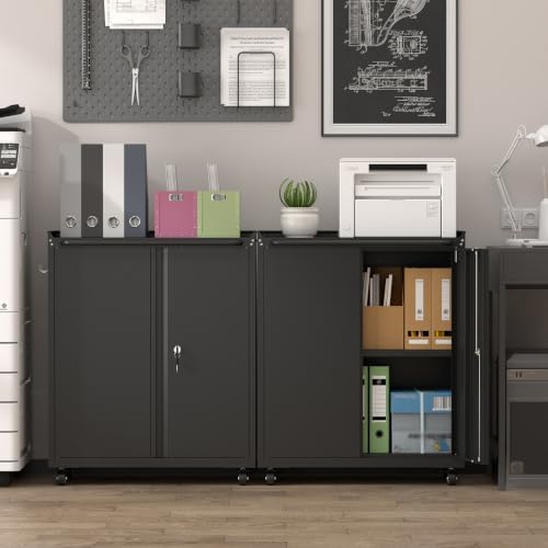32''H Metal Storage Cabinets - Image 2