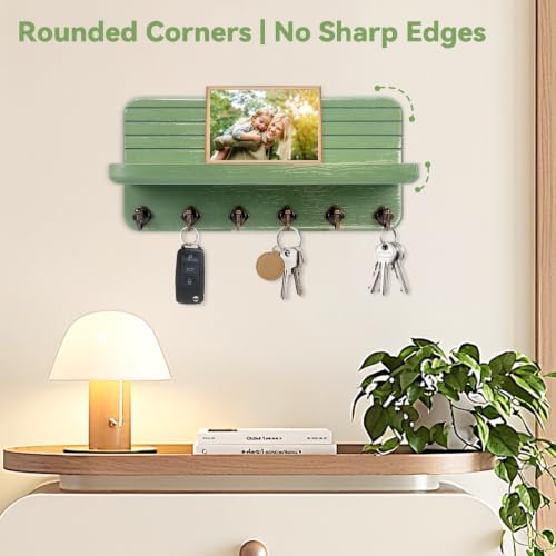 Key Holder for Wall, Mail Organizer Wall Mount - Image 6