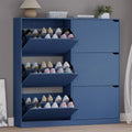 BORNOON Shoe Cabinet with 6 Flip Drawers, Slim Narrow Shoe Storage Cabinet by BORNOON